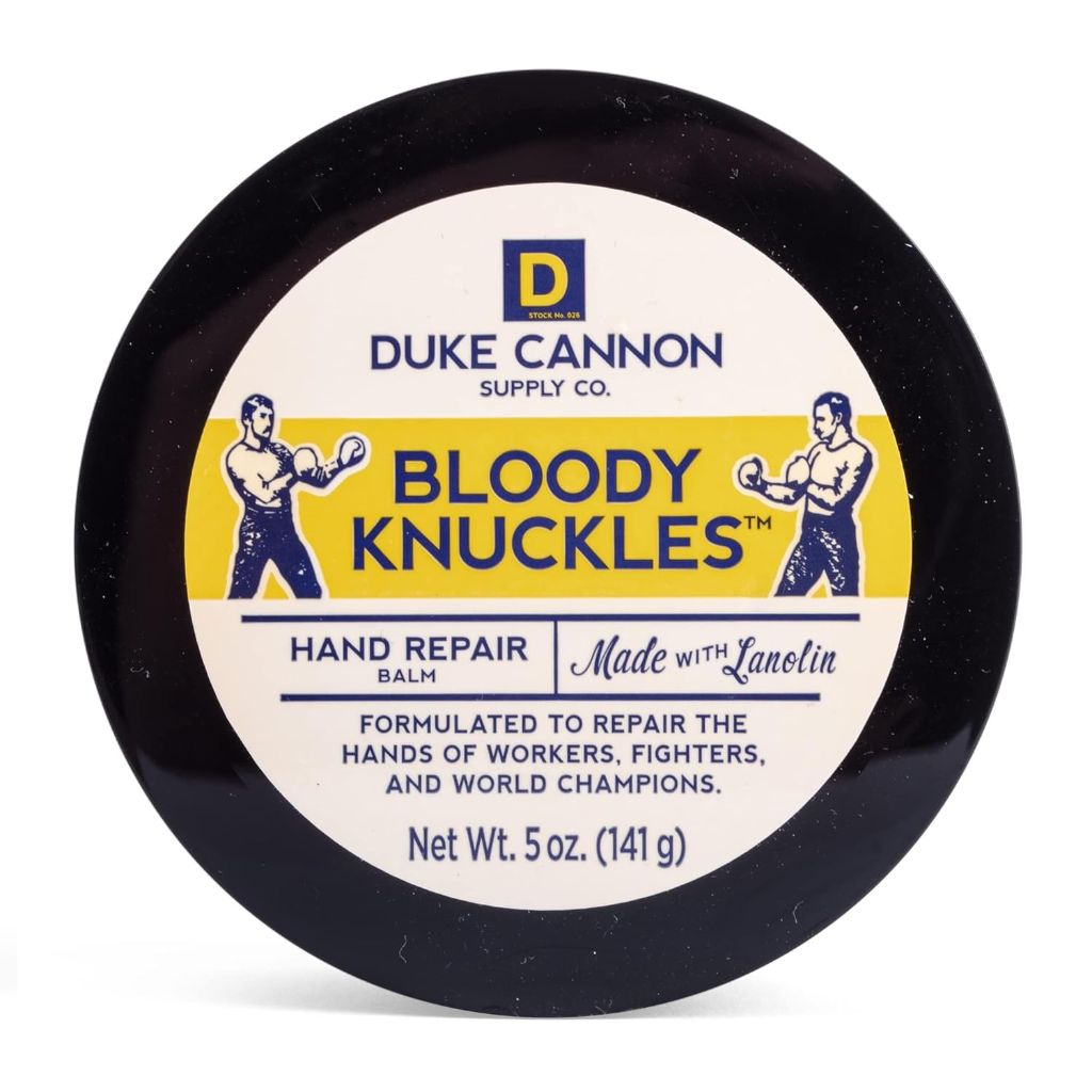 Duke Cannon Bloody Knuckles Hand Repair Balm - Unscented Moisturizer (5 oz.)