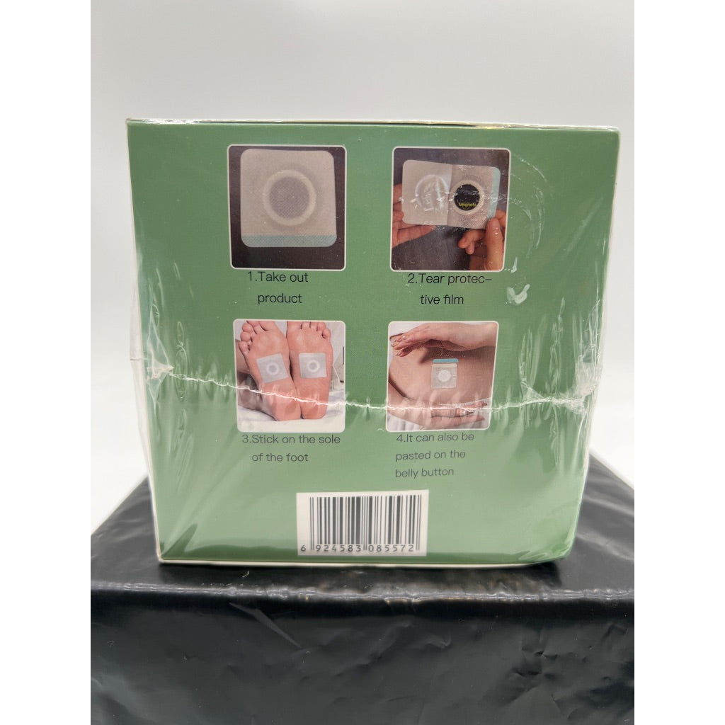 BXQJRJ 50Pcs/Box Mugwort Patch/Patches,Mugwort Belly Patches, Wormwood Belly Patch Magnet Belly Button Patch Natural Wormwood Patch Natural Herbal Patch