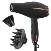 Conair InfinitiPRO AC Pro Styler Hair Dryer - Rose Gold/Black