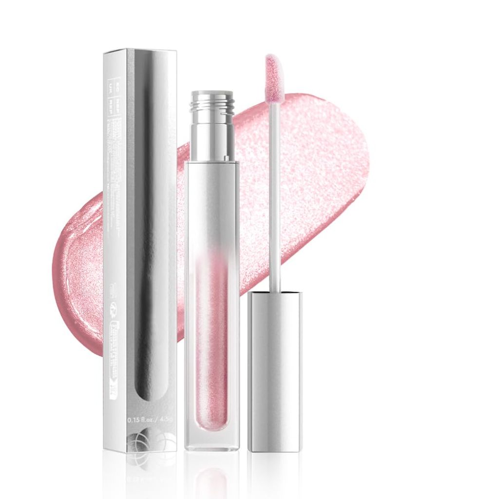 Hxssll Pearlescent Metallic Lip Gloss & Liquid Eyeshadow 2-in-1,  02