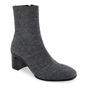 Aerosoles Cezarina Women's Stretch Knit Ankle Boots, Size: 7, Grey Knit