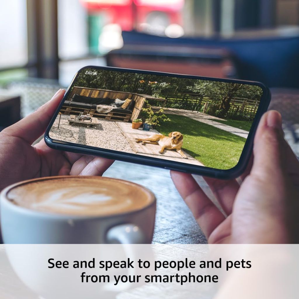 Blink Outdoor 4 Wireless Smart Security Camera with HD Display - 2 Camera System (Refurbished)