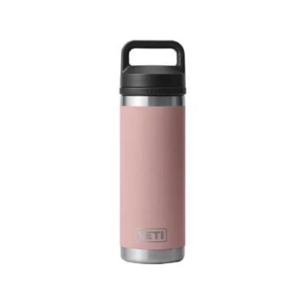 YETI Rambler Bottle - 18 Oz. - Chug Cap - Sandstone Pink