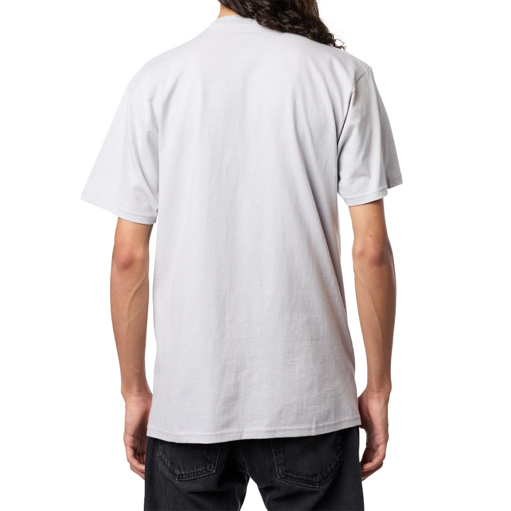 SZ M, Vans Unisex-Adult Dispatch Short-Sleeve T-Shirt | Graphic Tee White/Grey