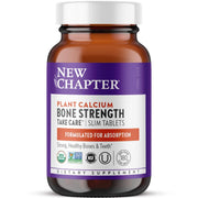 New Chapter Calcium Supplement - Bone Strength - 905 mg dose - 180 Slim Tablets