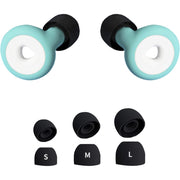 Super Soft Reusable Flexible Ear Plugs for Sleeping Noise Cancelling,Hearing Protection Silicone Ear Plugs for Work,Study,Swimming,Motorcycle-28dB Noise Cancelling-6 Silicone Ear Tips in S/M/L
