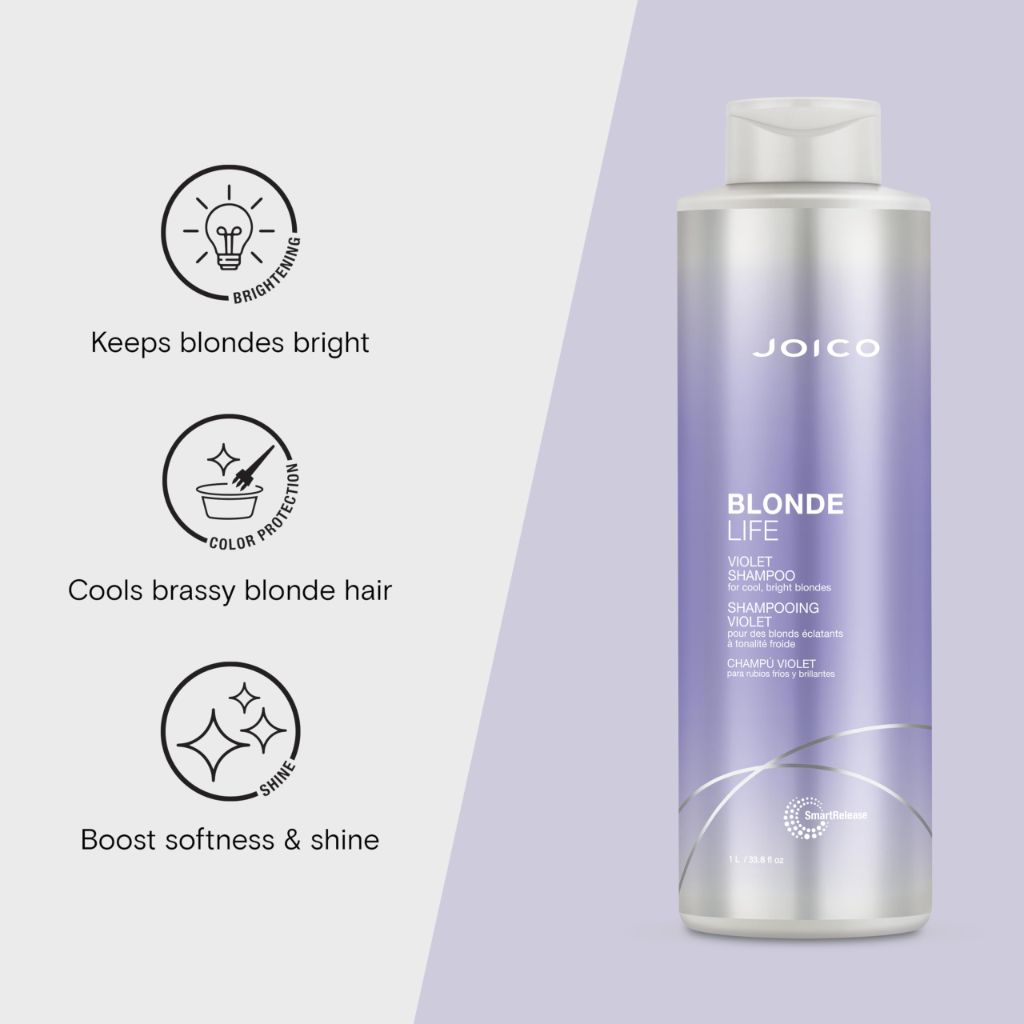 Joico Blonde Life Violet Shampoo - 33.8 Fl Oz