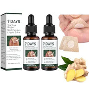 7 Days Tea Tree Ginger Nail Fungus Liquid Treatment - 1 fl. oz. (2 Pack)