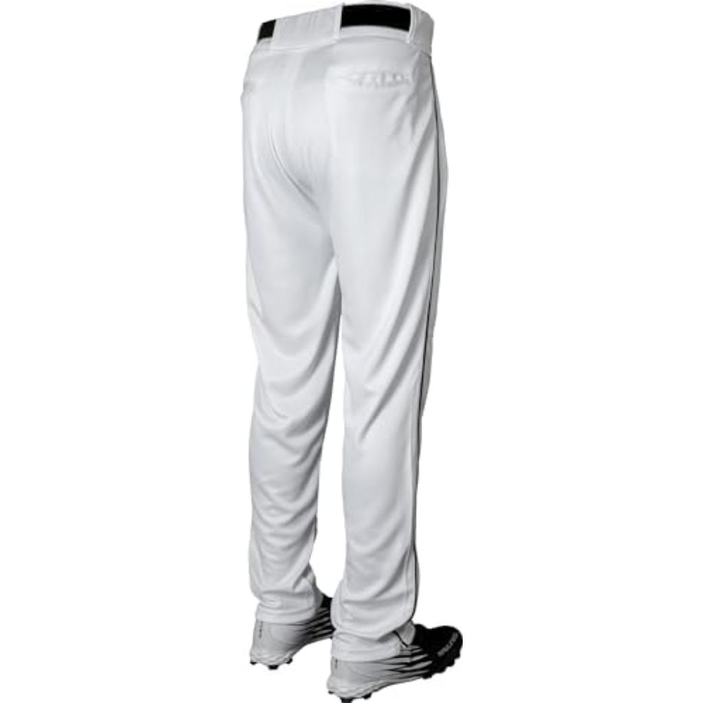 Rawlings | Men’s Semi-Relaxed Full Length Baseball Pants | Piped | Adult Large