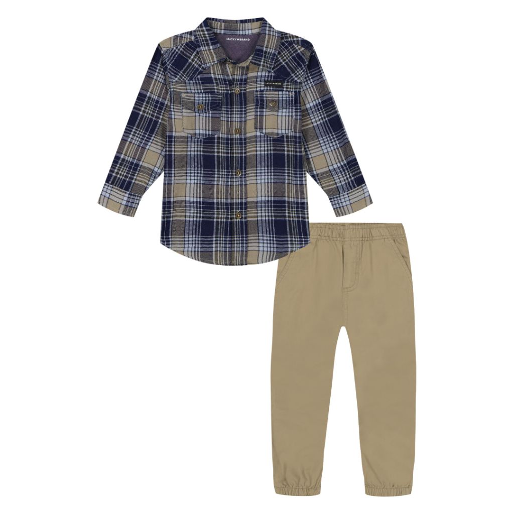 Lucky 2pc Woven Pant Set, 18M