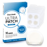 Dazzlook Microdart Pimple Patch for Deep Blemish, Hydrocolloid Zits Patch with Salicylic Acid (16 Counts)