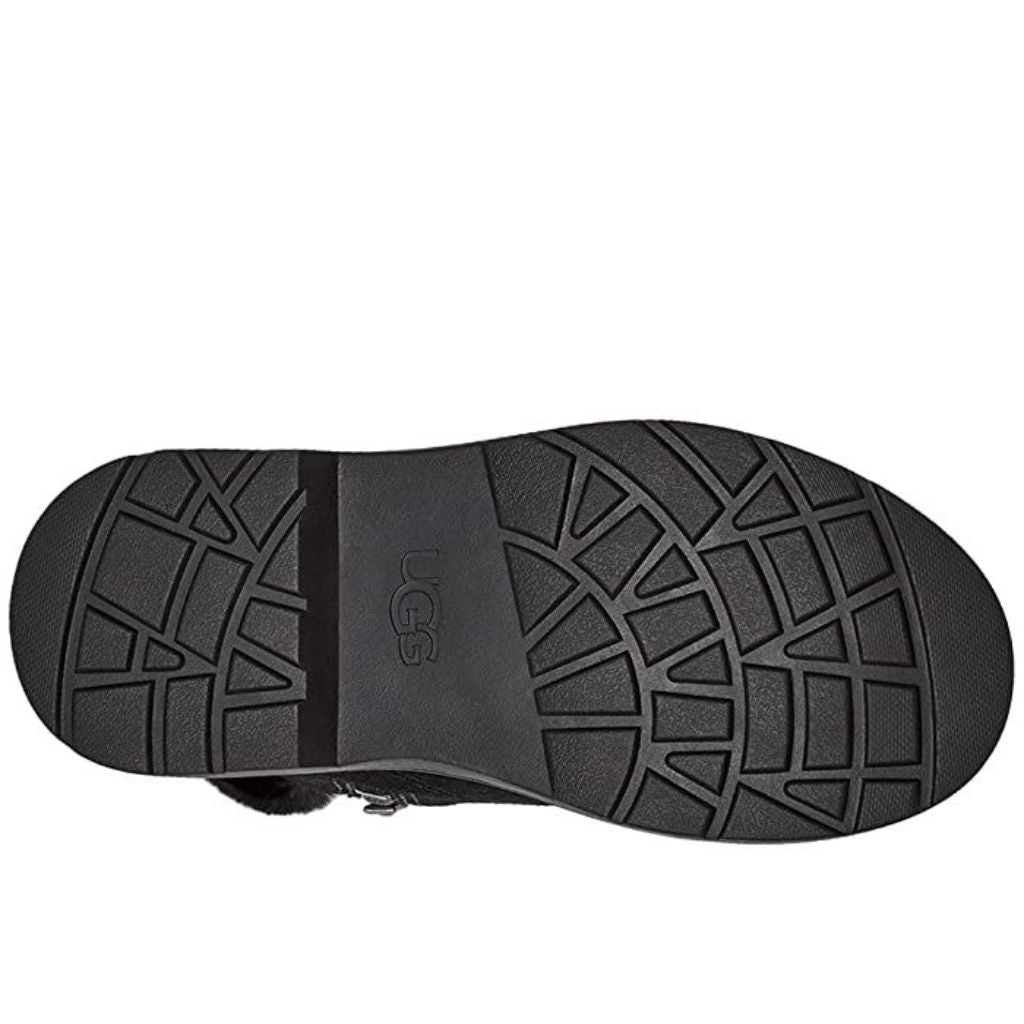 UGG Toddler T Azell Hiker Weather Fashion Boot, Size 7T - Black Suede