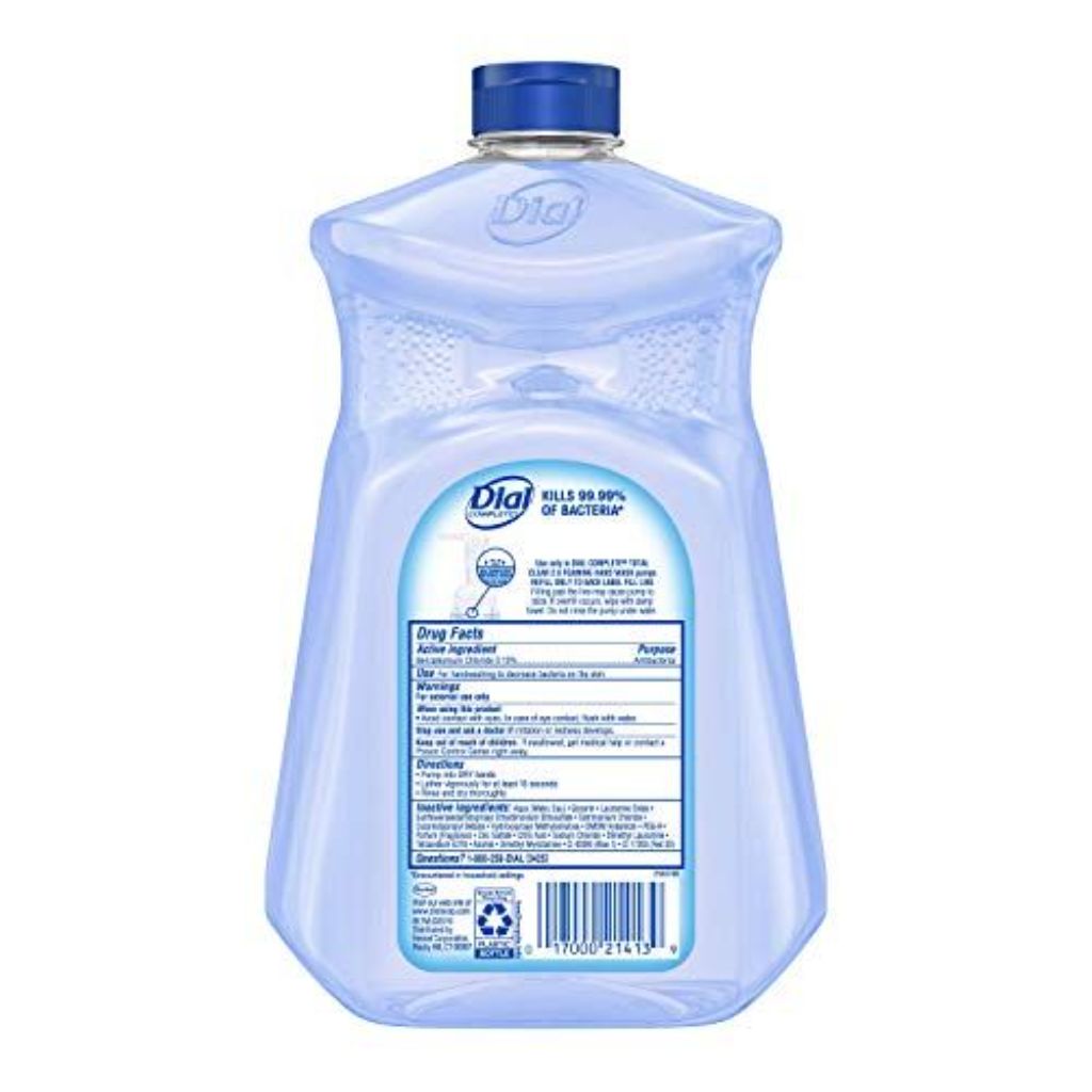 Dial Antibacterial Foaming Hand Soap Refill - Spring Water  | 52 Fl Oz