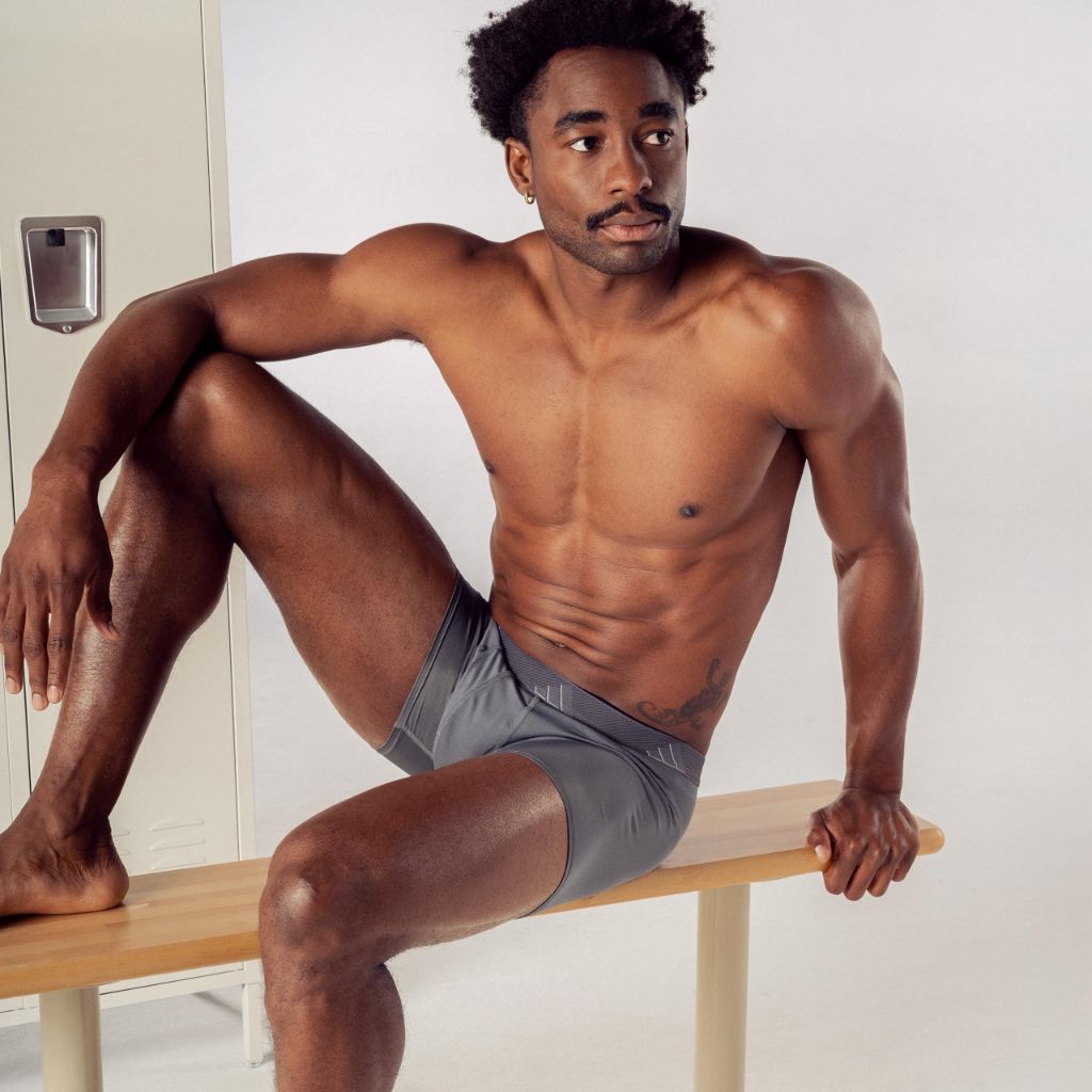 Adidas Men's Microfiber Trunk Briefs (3-Pack), XXL