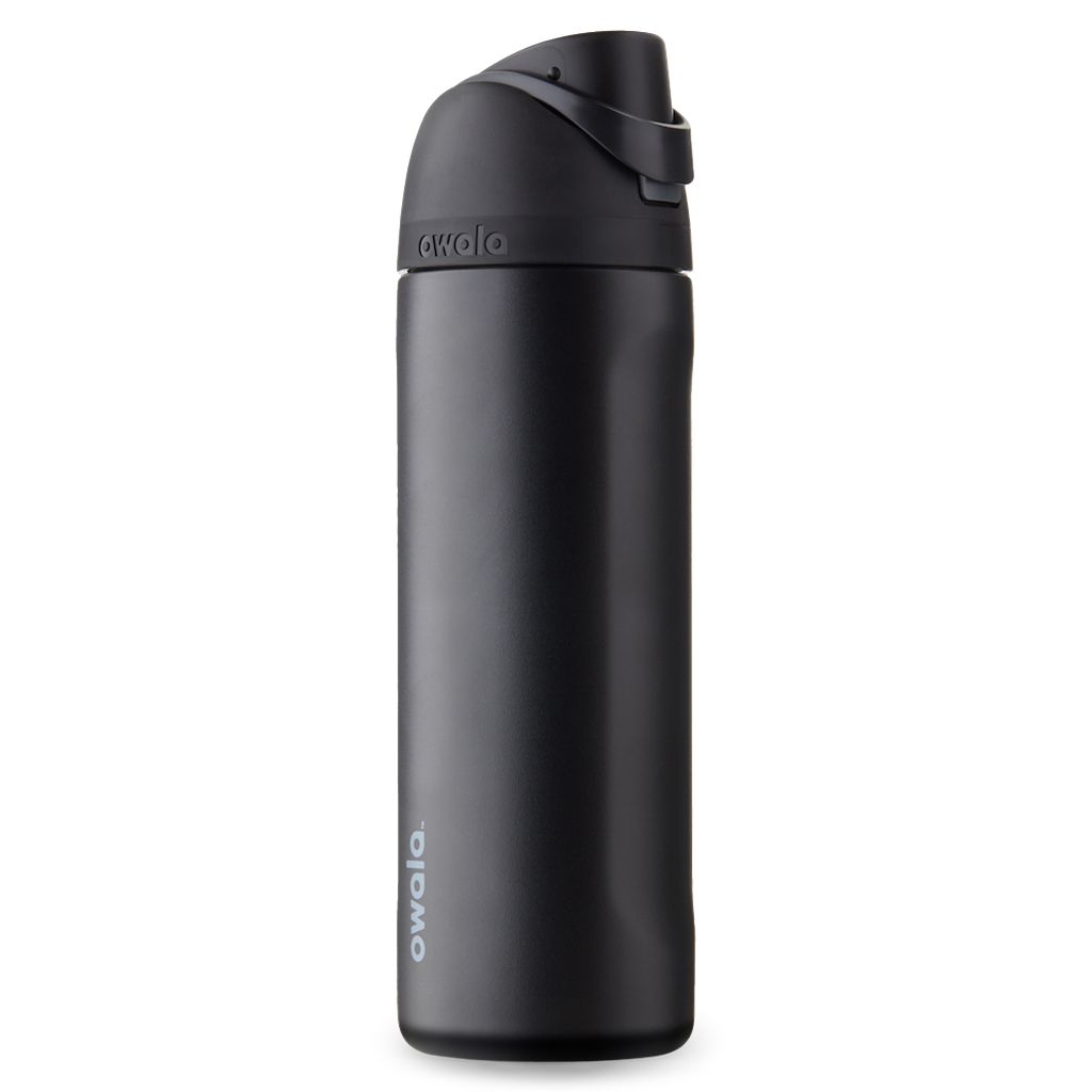 Owala 24oz FreeSip Stainless Steel Water Bottle - Very Very Dark