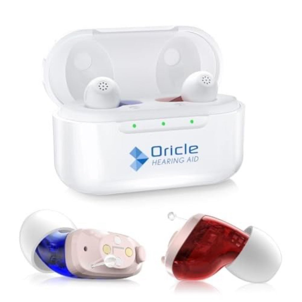 Oracle Pro Hearing Aids for Seniors - 16 Channel Hearing Aids with Noise Cancellation & Improved Sound Processing