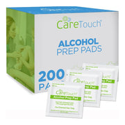 Alcohol Wipes | Individually Wrapped Alcohol Prep Pads with 70% Isopropyl Alcohol - 200 count