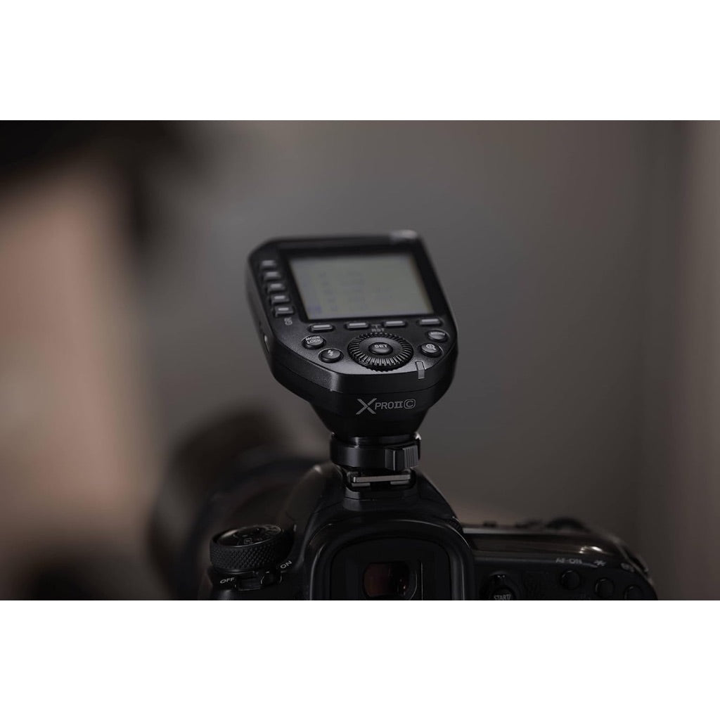 Godox XProII-S TTL Flash Trigger for Sony Cameras, Bluetooth APP Control, HSS 1/8000S, TCM Transform Function, Large LCD Display