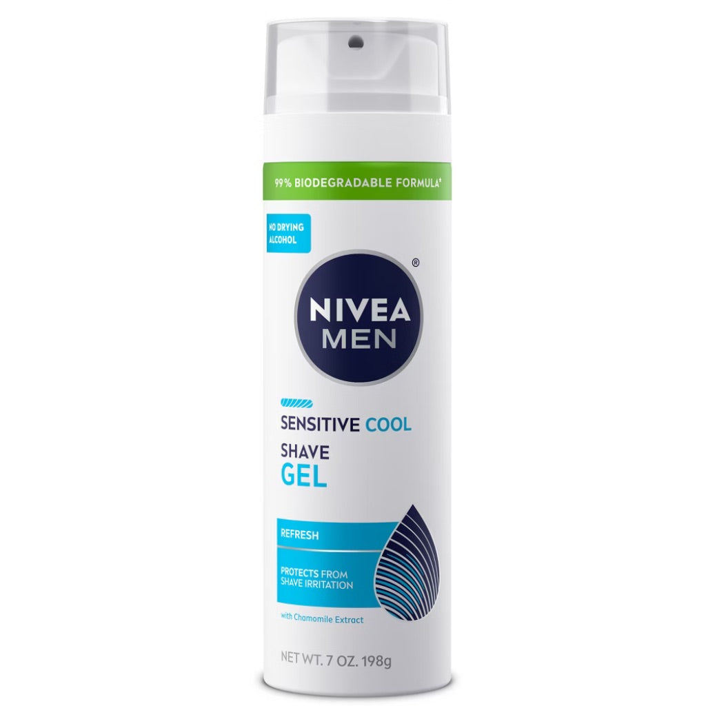 NIVEA MEN Sensitive Cool Shave Gel - 7 oz.