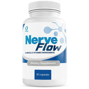 Orby NerveFlow – Natural Daily Wellness Supplement with Magnesium, Turmeric & CoQ10 – 30 Capsules, 1 Month Supply