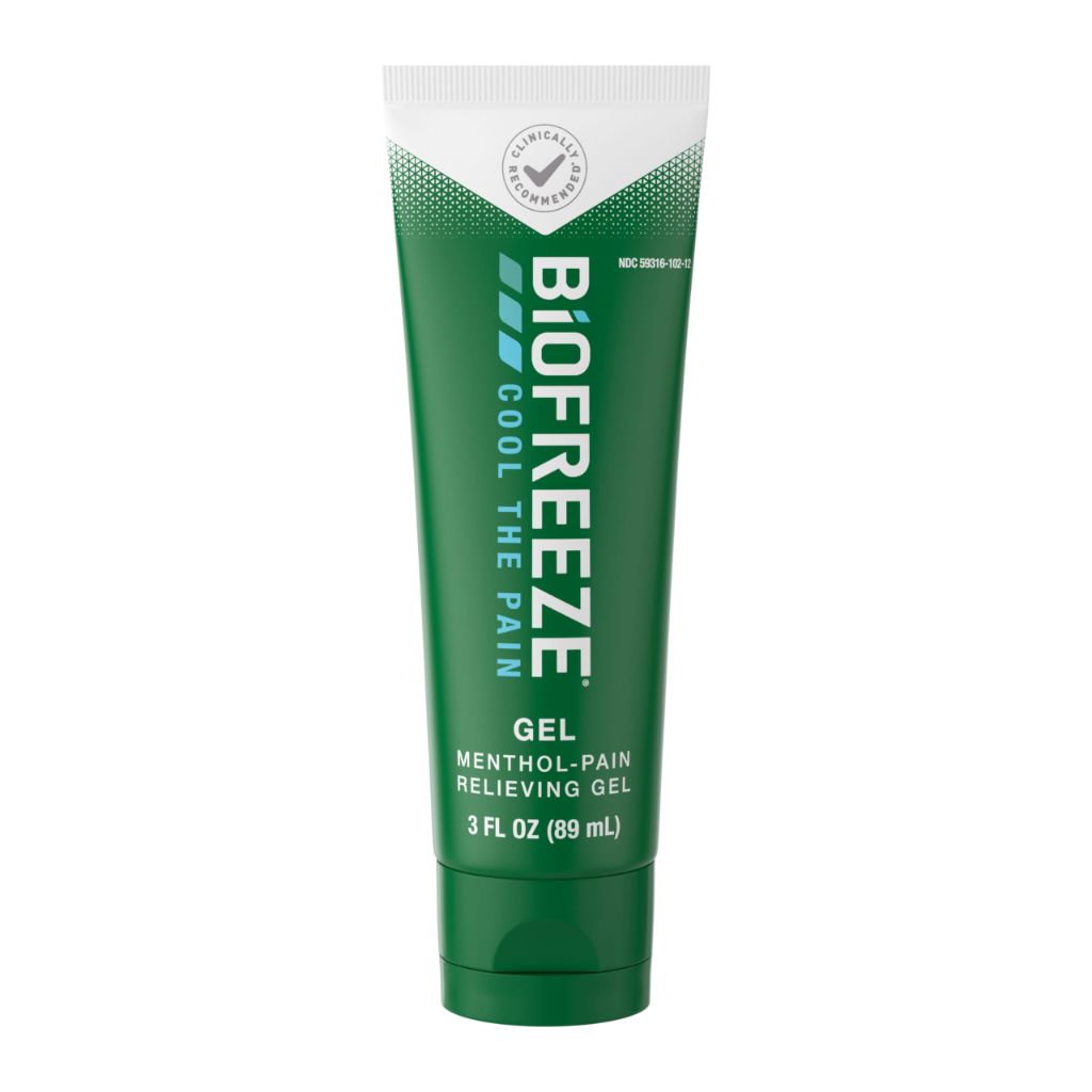 Biofreeze Gel Pain Relief, Knee & Lower Back Pain Relief- 3 Fl Oz