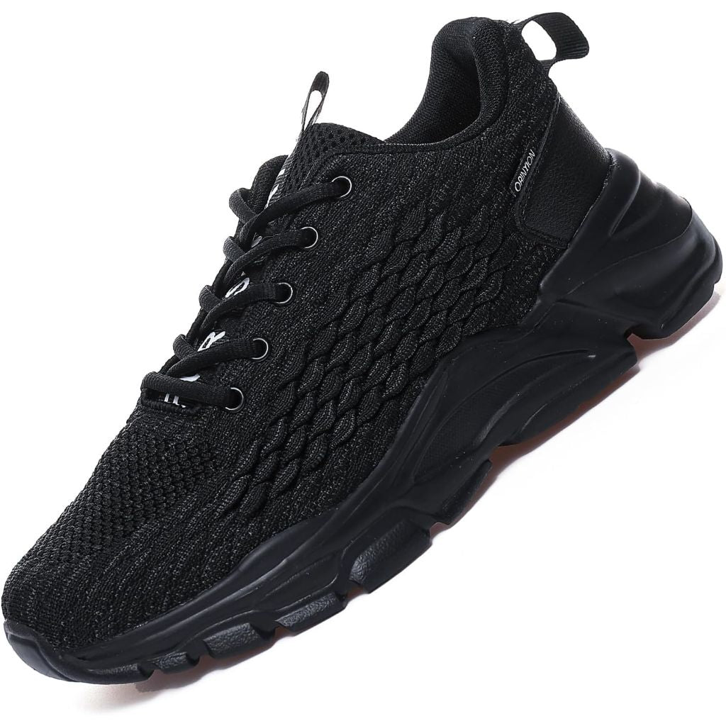 Men's Athletic Gym Shoe, Black, Shoe Size 9.5-10