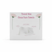 Disposable Travel Size Face Towels, 10 Count