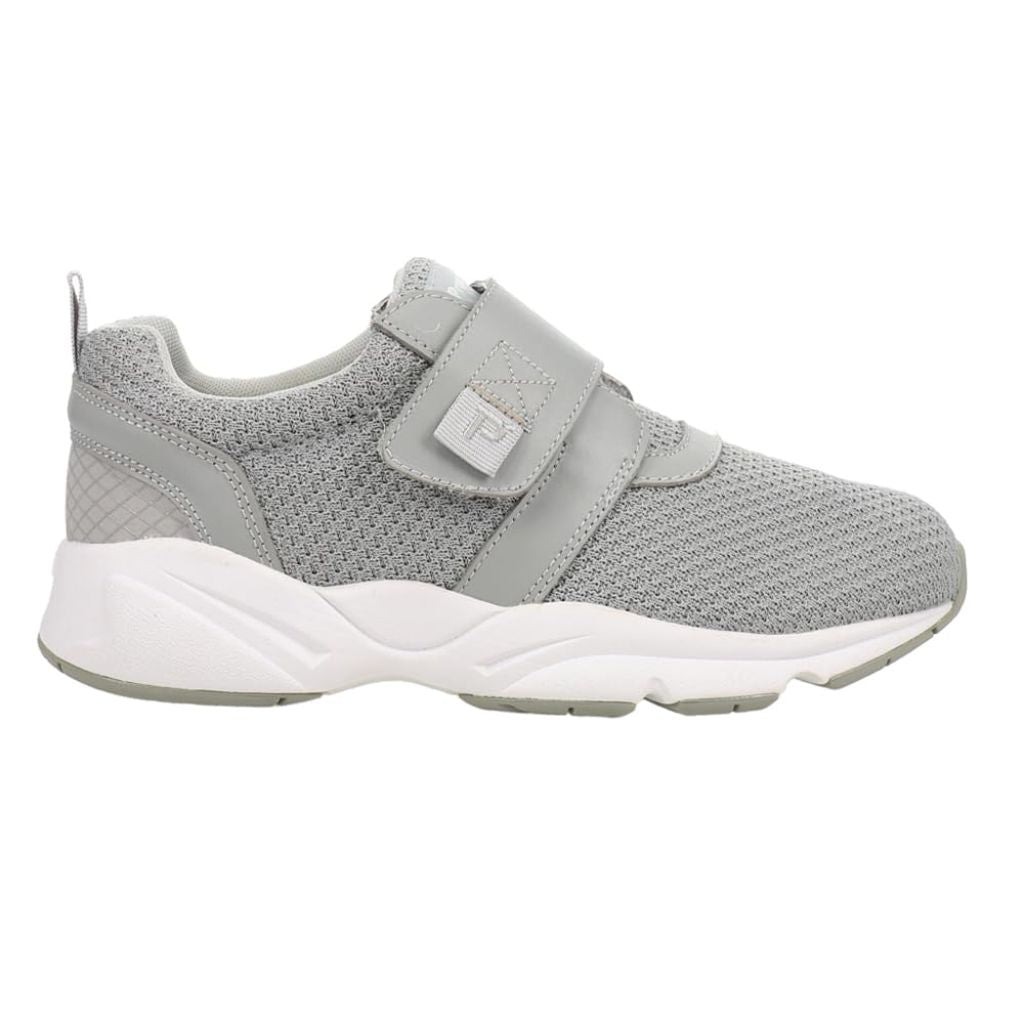 Propét Women's Stability X Strap Shoe, Light Grey - size 7.5
