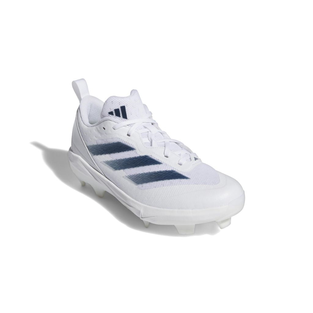 Adidas Women's Adizero Instinct, White/Team Navy Blue/White, 11.5