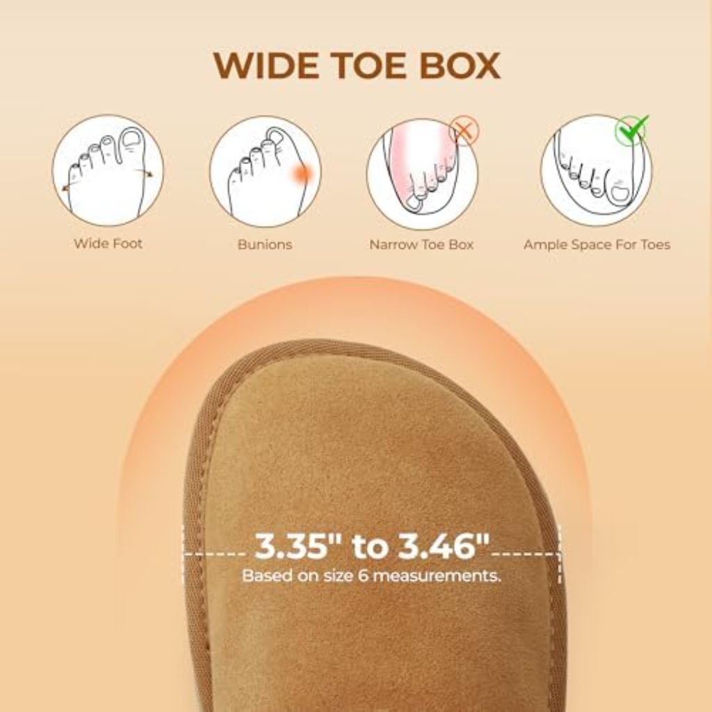 DREAM PAIRS Platform Winter Boots Genuine Suede Chestnut - 11