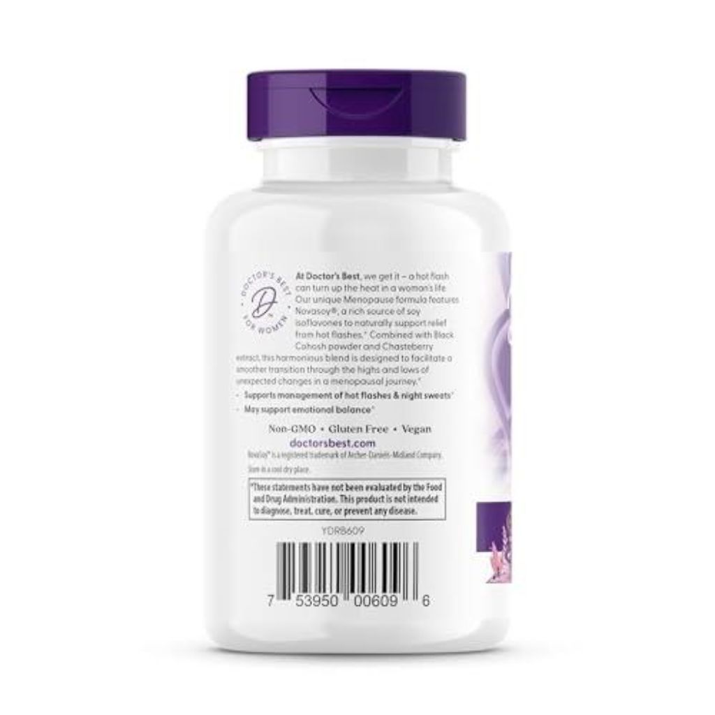 Doctor's Best Womens Menopause Support Vitamin - 30 Capsules