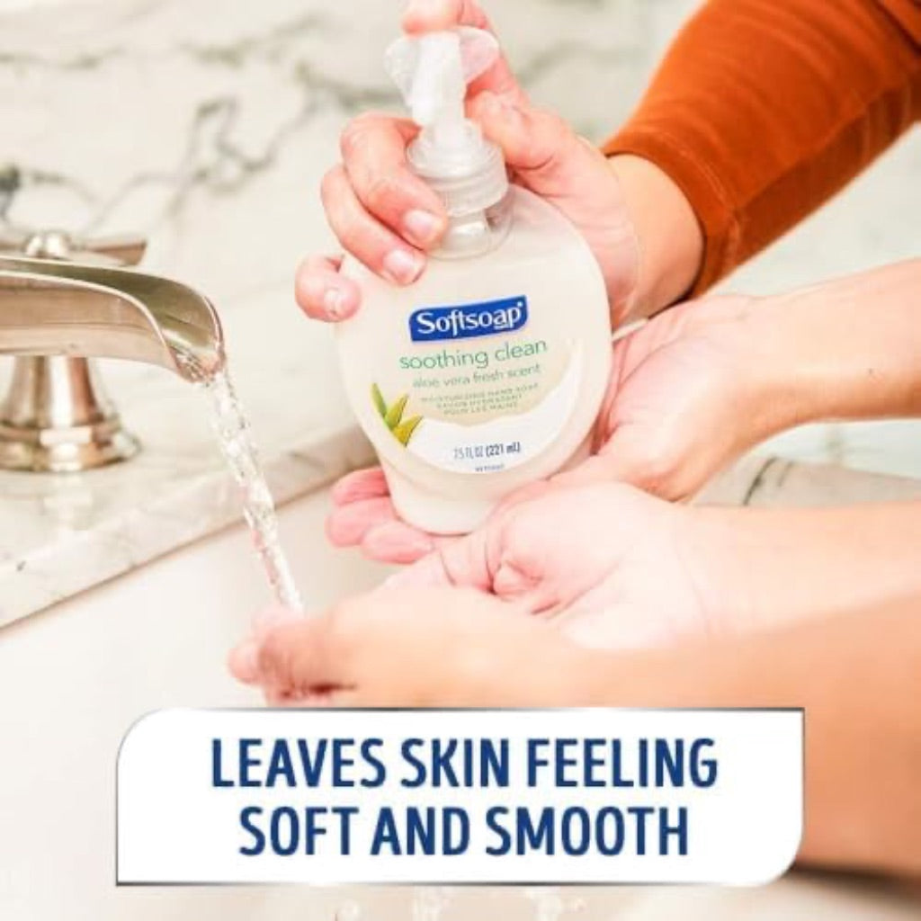 Softsoap Liquid Hand Soap, Aloe - 7.5 fluid ounce