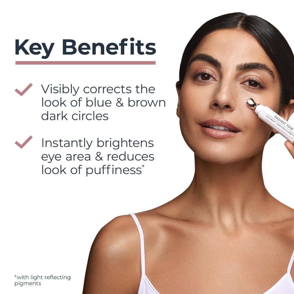 Eucerin Radiant Tone Eye Cream Dark Circle Corrector | 0.5 Oz Tube