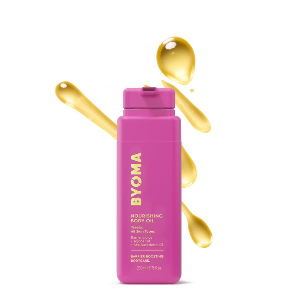 BYOMA Nourishing Body Oil - with Jojoba & Seabuckthorn - 6.76 fl oz