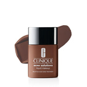 Clinique Acne Solutions Liquid Foundation Makeup  Natural Matte Finish, Espresso, 1.0 Fl Oz