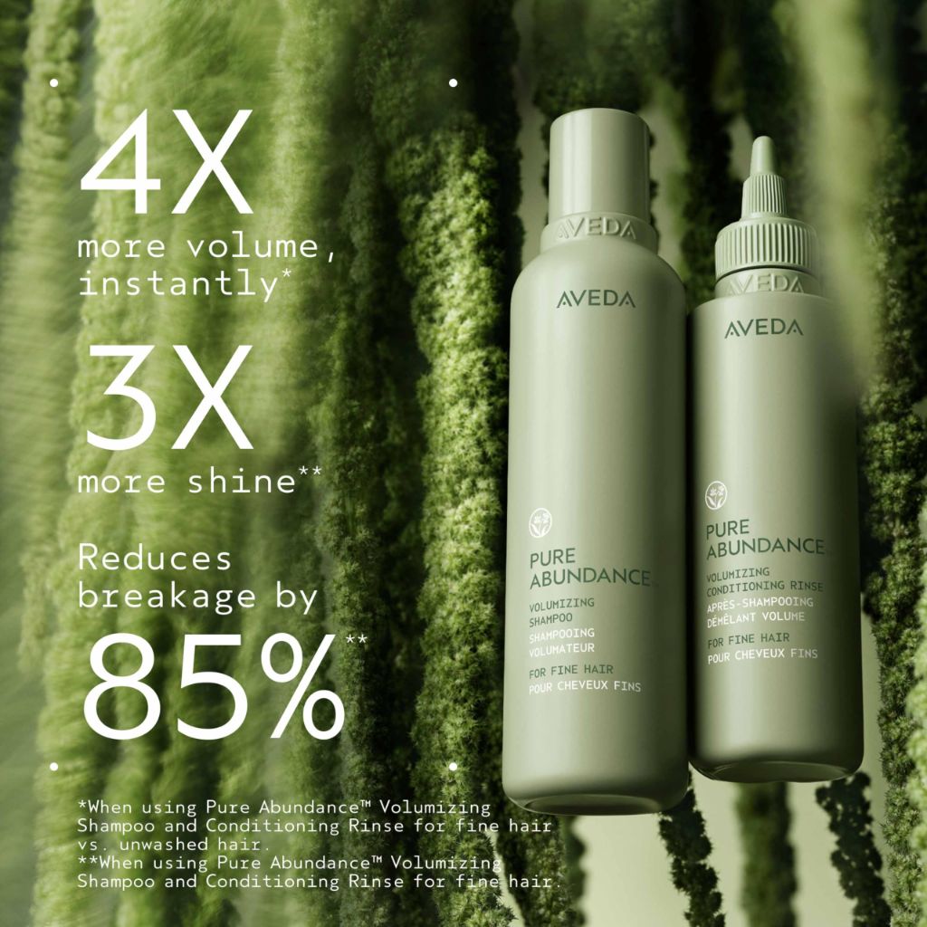 Aveda Pure Abundance Volumizing Shampoo Peppermint, Pamarosa and Ylang Ylang | 6.7 Fl Oz