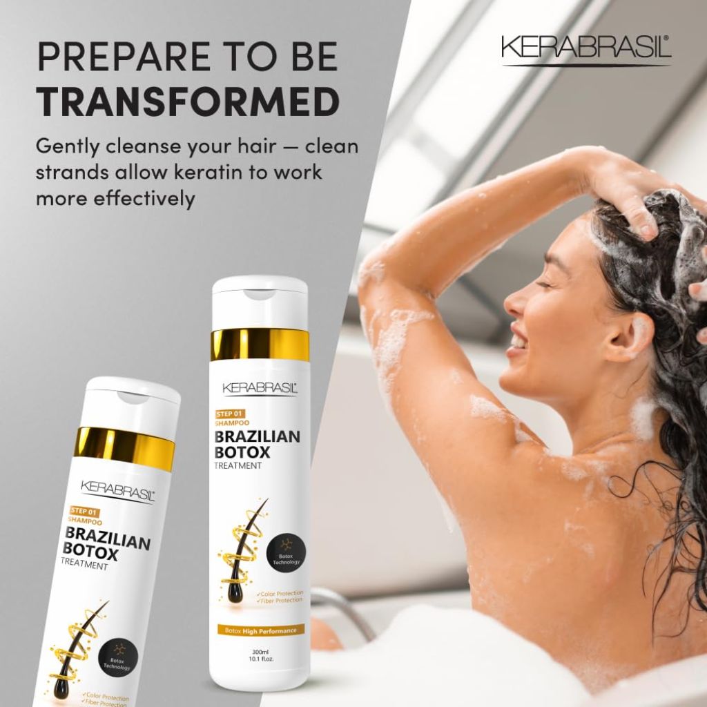 Kerabrasil STEP 01 Brazilian Botox (Keratin) - 10.1 fl. oz
