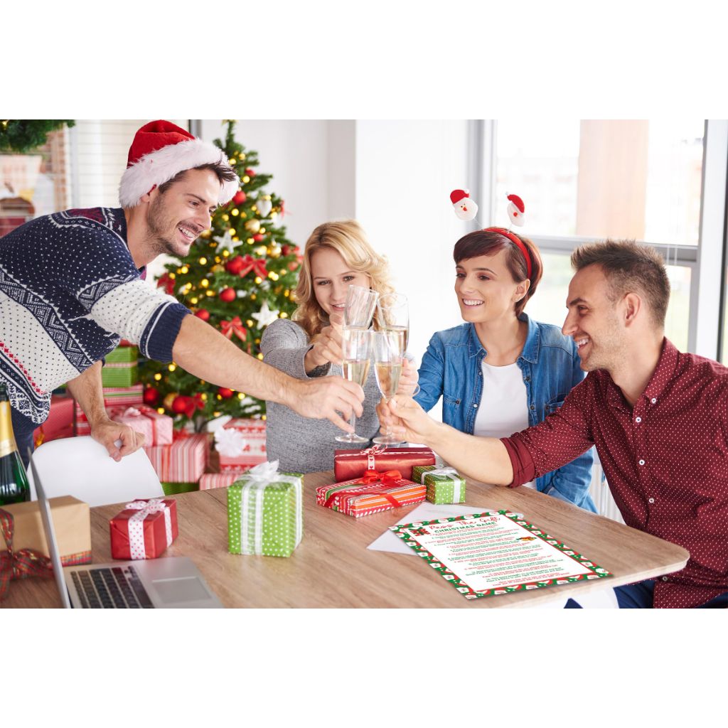 OXEDP Christmas Pass The Gift Game Instructions SDPG01