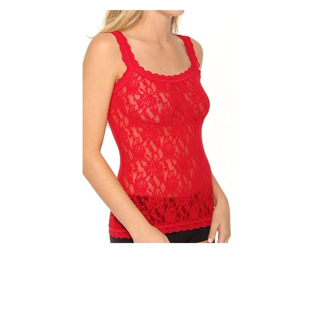 SZ XS, Hanky panky Signature Lace Unlined Cami | Red