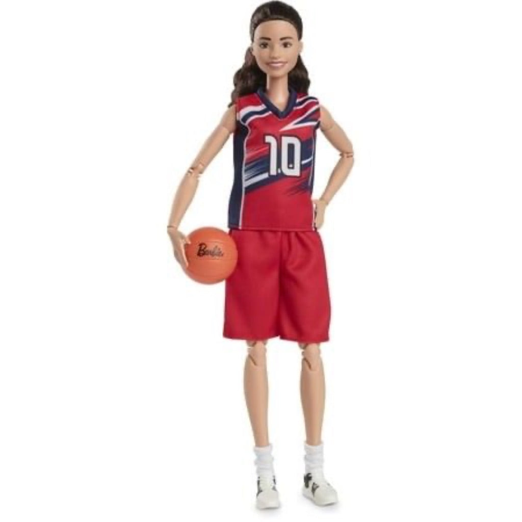 Barbie Signature Doll  Sue Bird with No. 10 Uniform Clothes & Basketball Accessory