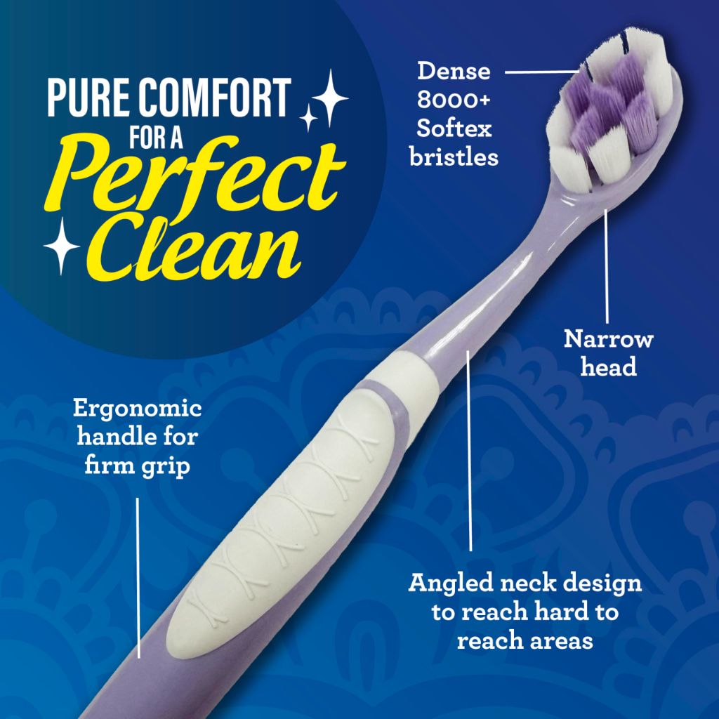 GuruNanda Butter On Gums Toothbrush, ADA Accepted, With 8000+ Ultra Soft Softex Bristles  (6 pack)
