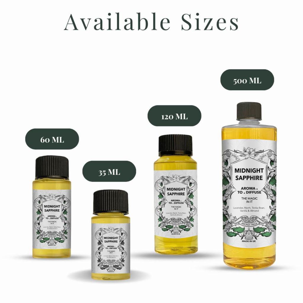 AromaTrick Midnight Sapphire Essential Diffuser Oil  | 35ml/1.18 Fl Oz |