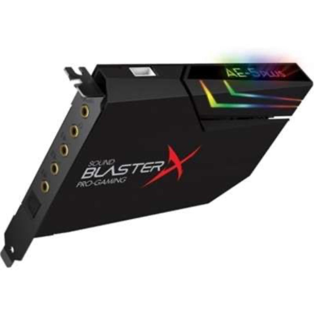 Sound Blasterx Ae-5 Plus-Fg,Sb1740 Sound Blasterx Ae-5 Plus Ww Bk,Model No.Sb174(1/Ea)
