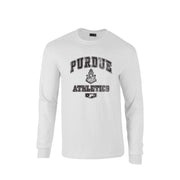 SZ L, NCAA Purdue Boilermakers Long Sleeve 100% Cotton Tee