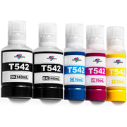 Generic T542 Ink Refill Bottles for Epson Ecotank ET-5850 ET-5150 ET-5800 ET-5170 ET-5880 ET-5180 ET-16600 ET-16650 ST-C5000 Printers