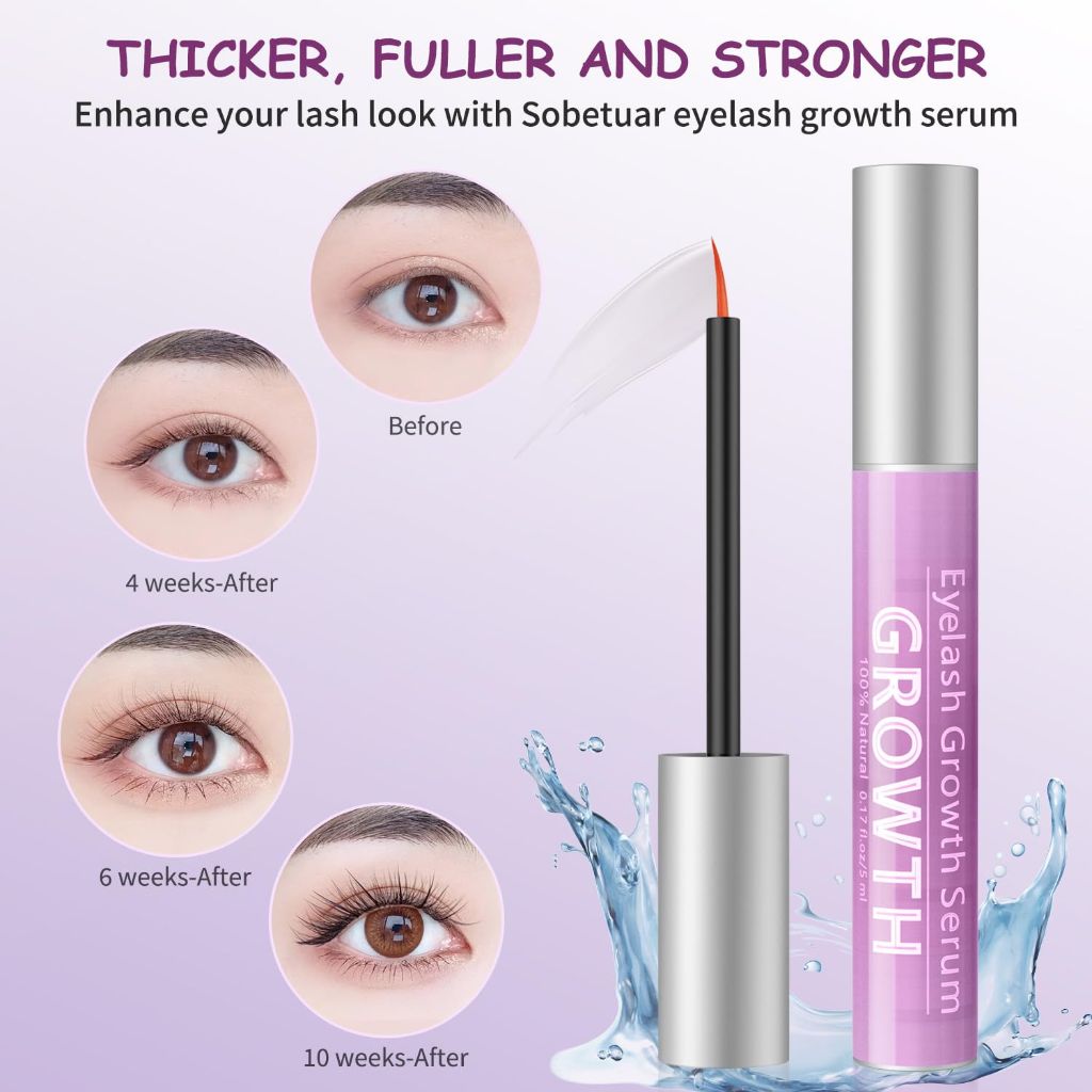 Eyelash Growth Serum Volumizing Lash Serum for Eyelash Growth (5mL)