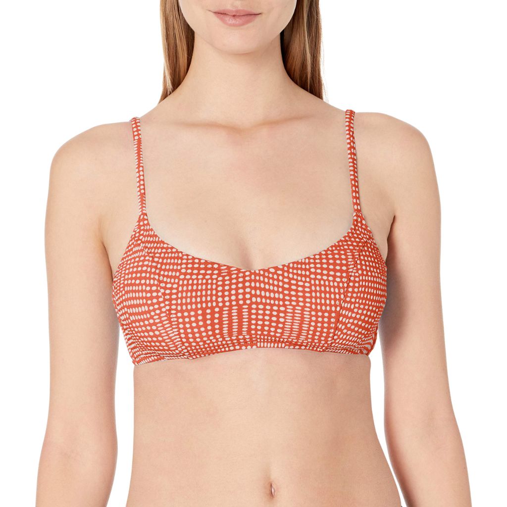 Seafolly Bralette Bikini Top Swimsuit with Clip Back