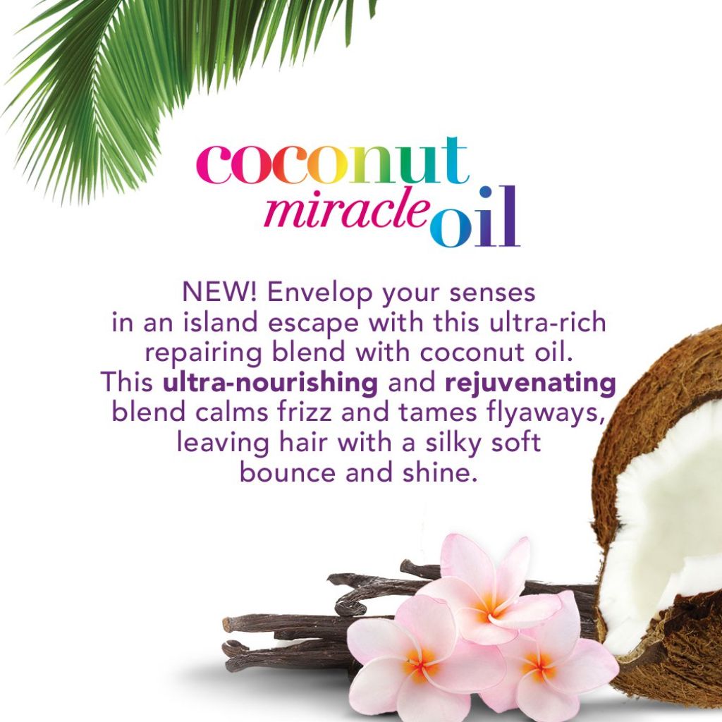 OGX Extra Creamy + Coconut Miracle Oil Ultra Moisture Lotion, 19.5 Ounce