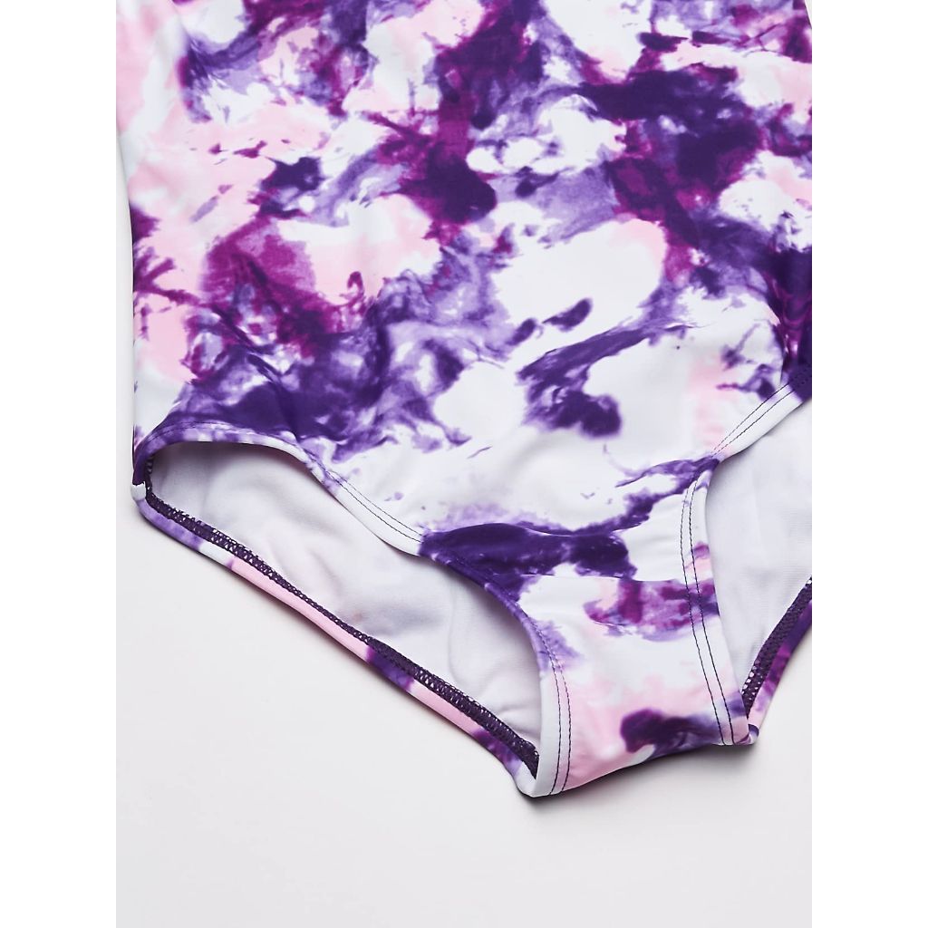Kanu Surf Girls, Jasmine Beach Sport Halter One Piece Swimsuit, Seafoam Purple, 12