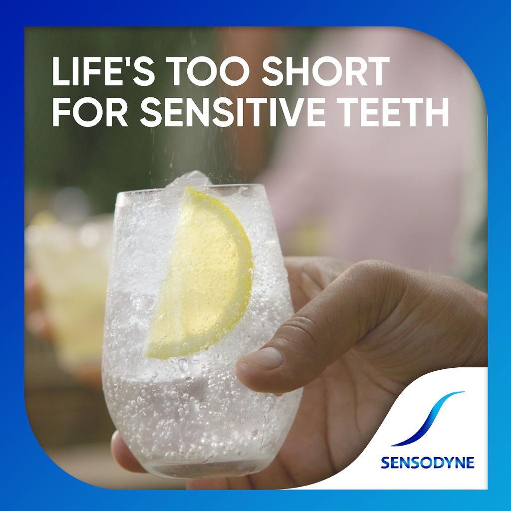 Sensodyne Whitening Repair and Protect Toothpaste for Sensitive Teeth - 3.4 oz (4 Pack)